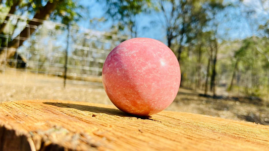 Thulite Sphere