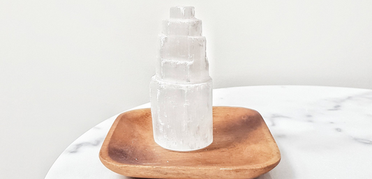 Selenite Tower Small